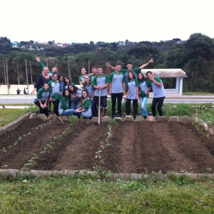 Horta Comunitária-Escola Municipal em alusão ao Dia Nacional do Pescar.